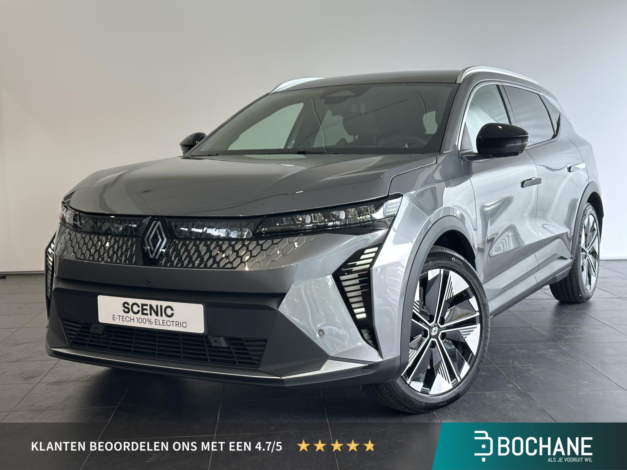 Renault Scenic E-Tech EV87 long range techno VOORRAADVOORDEE, Met garantie (alle), Leder en Stof, 218 pk, Nieuw