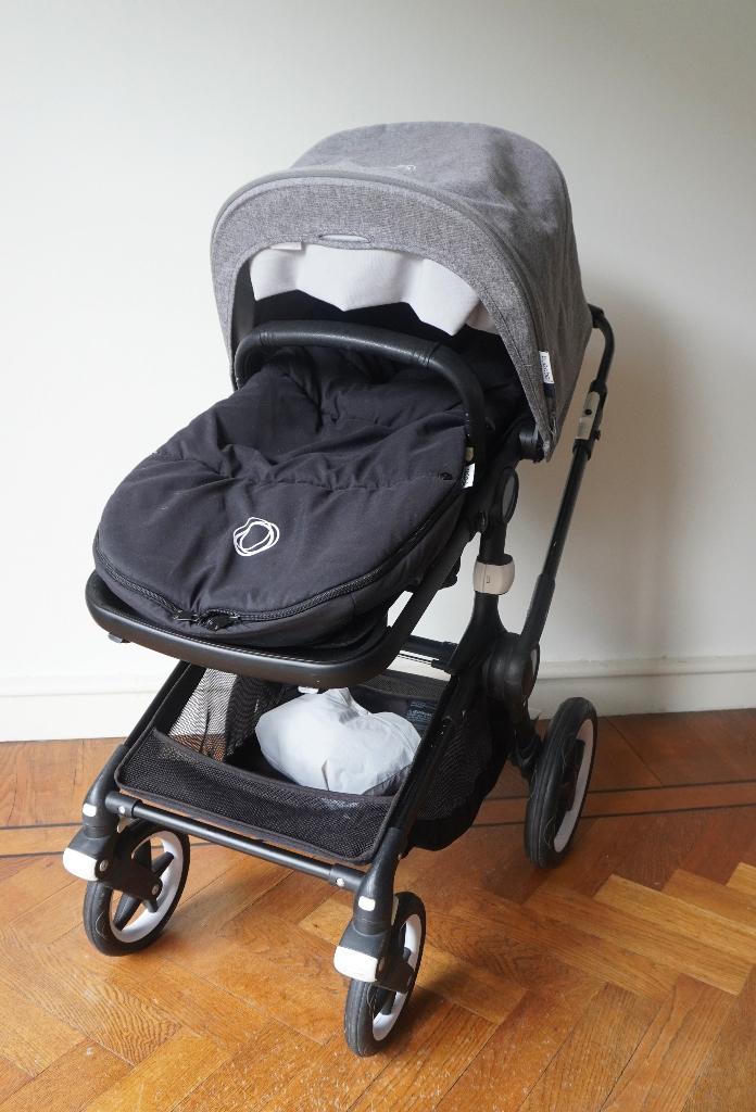 Bugaboo Fox stroller wandelwagen vrij compleet geen wieg, Ophalen, Gebruikt, Verstelbare duwstang, Bugaboo