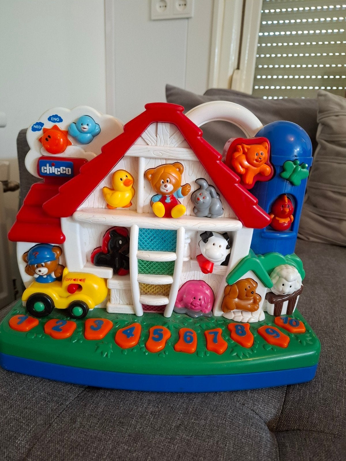 chicco speelgoed, Kinderen en Baby's, Ophalen, Gebruikt, Overige typen, Met geluid