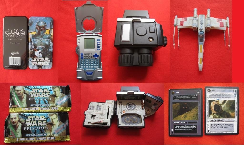Star Wars Cards, Communicator, Micro Machines, pennendoos, Verzamelen, Star Wars, Zo goed als nieuw, Overige typen, Ophalen of Verzenden
