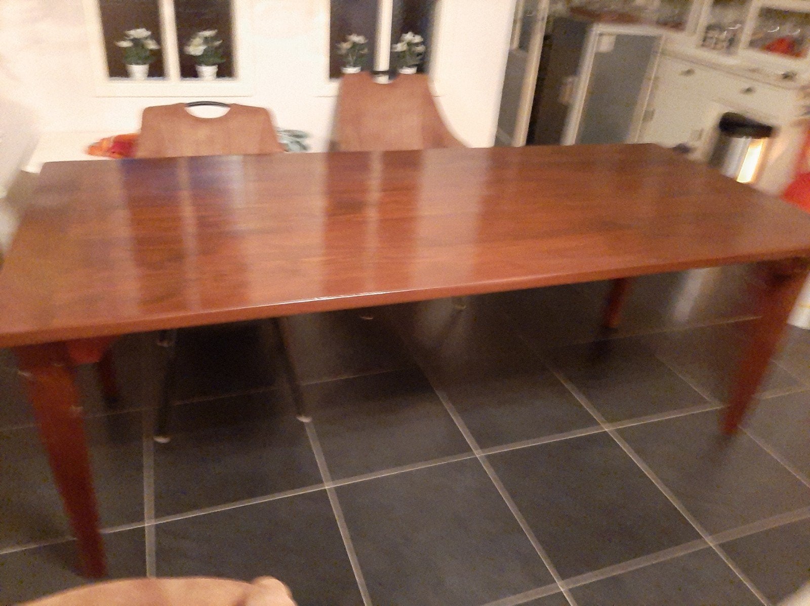 Robuuste Houten Eettafel - perfect voor gezellige diners, Ophalen of Verzenden