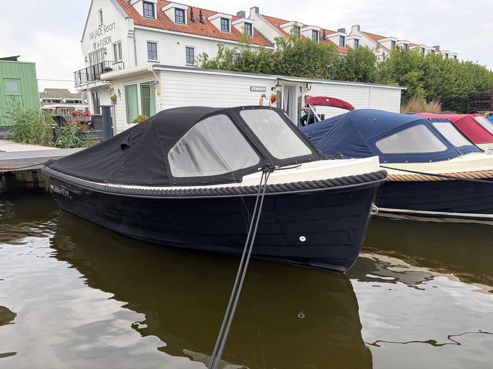 Corsiva 475 Limited sloep incl. Mercury 20pk buitenboord, Watersport en Boten, Overige merken, Gebruikt, Afdekzeil, Buitenboordmotor