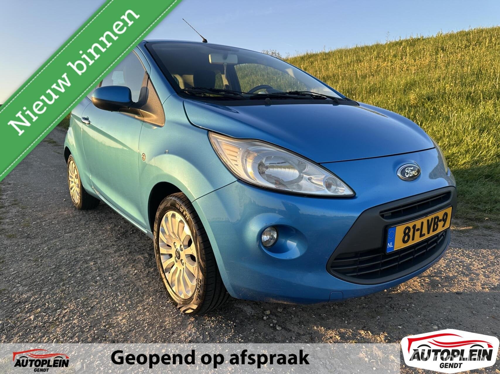 Ford Ka 1.2 Titanium X Vol opties! IJskoude airco!, Auto's, Voorwielaandrijving, Gebruikt, 1242 cc, 4 cilinders