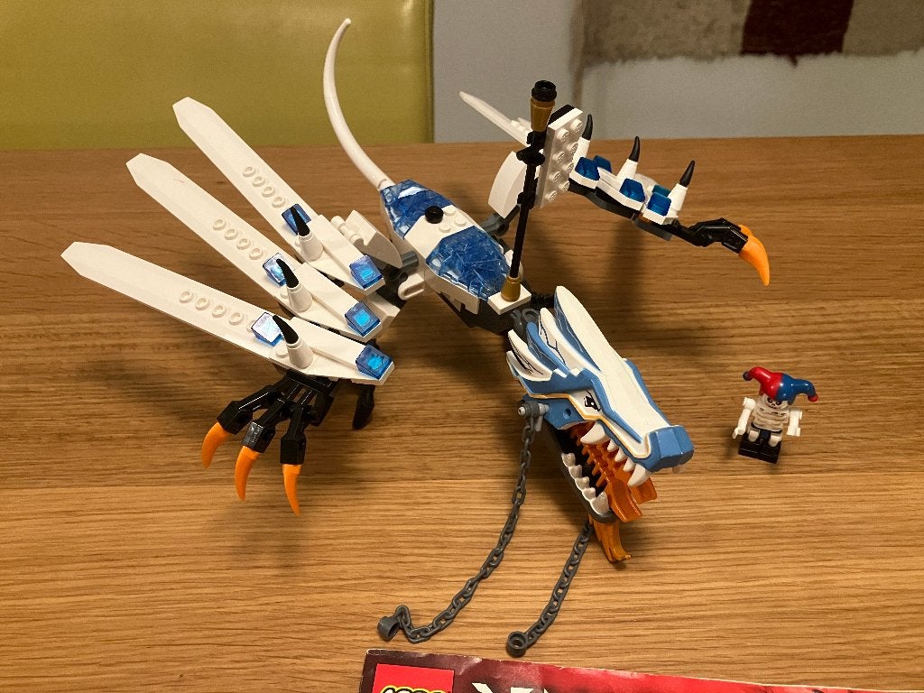 Ice Dragon Attack (2260), Gebruikt, Lego, Ophalen of Verzenden, Inclusief instructies