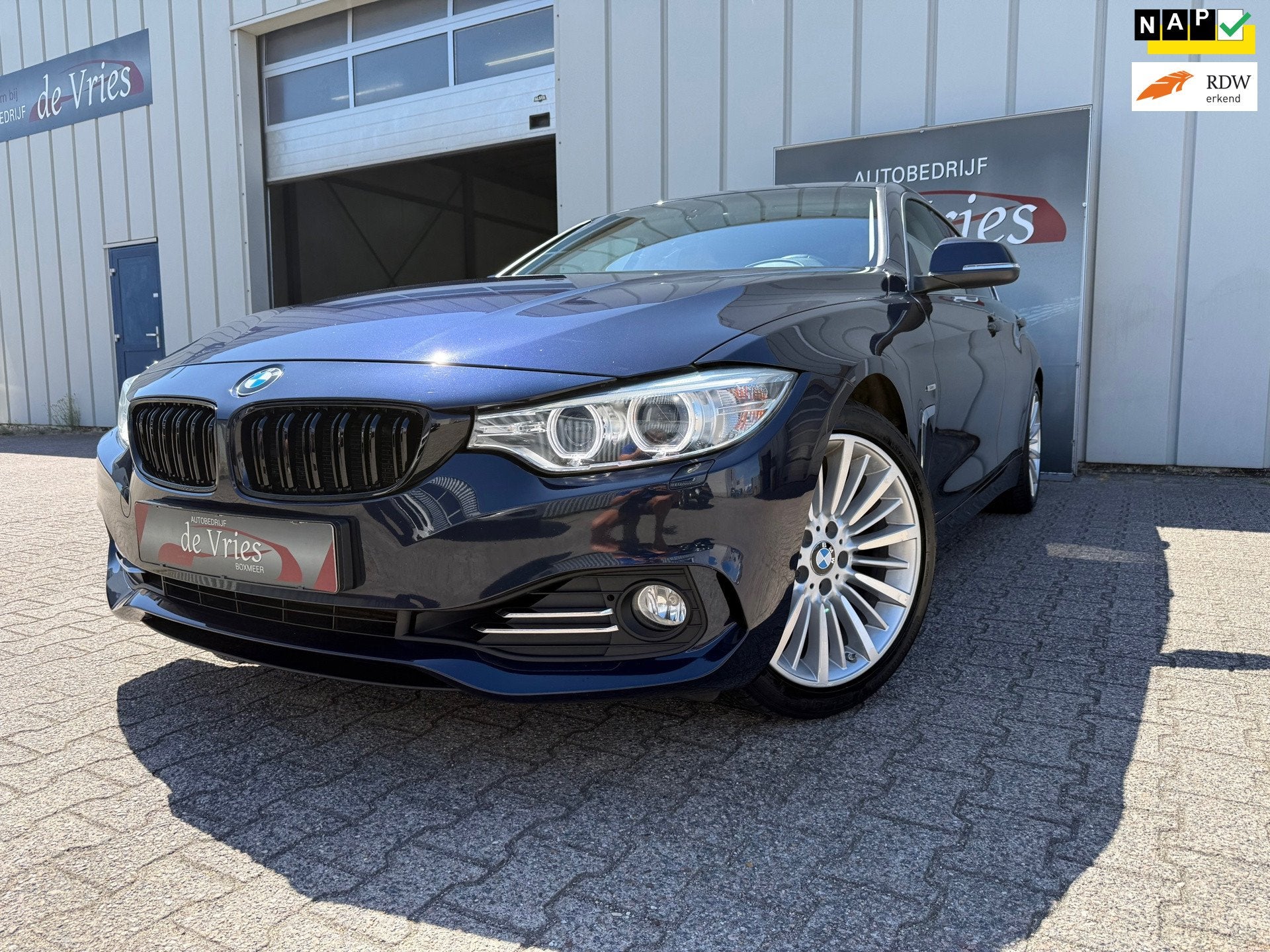 BMW 4-serie Gran Coupé 420i High Executive / Airco / Navi /, Automaat, Achterwielaandrijving, Gebruikt, Euro 6