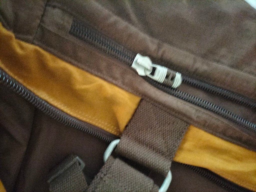 Hedgren reistas annex rugzak, Ophalen, 30 cm of meer, Gebruikt, Bruin