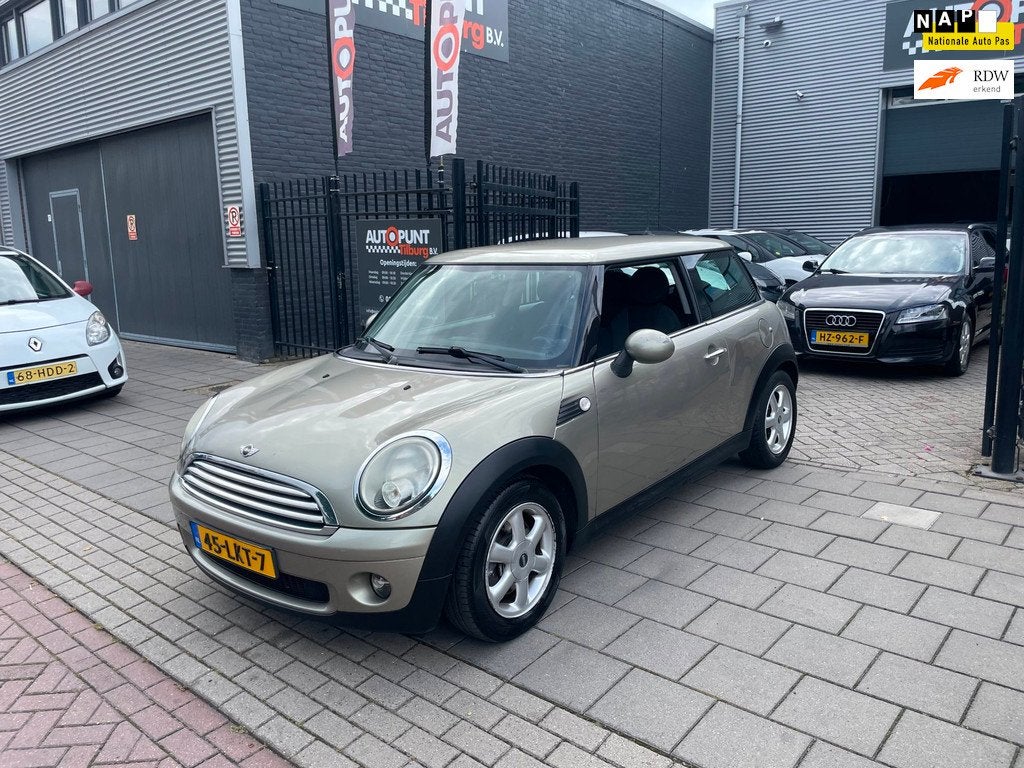 Mini 3-Deurs 1.6 One MINIMALIST Business Line 2e Eig! Airco, Auto's, Mini, Bedrijf, Te koop, One, ABS, Airbags, Airconditioning