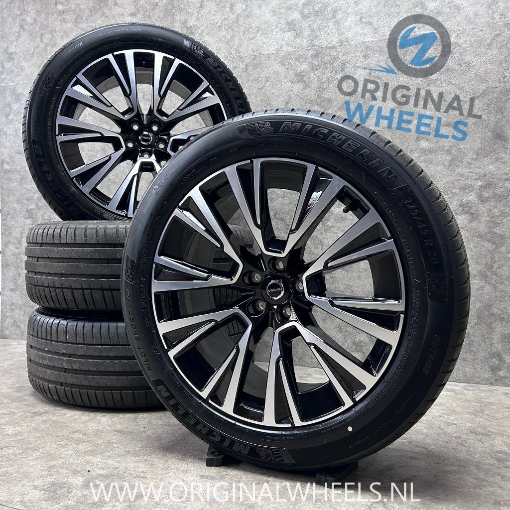 20 inch originele velgen + zomerbanden Volvo XC90 32358565, Auto-onderdelen, Banden en Velgen, Gebruikt, Banden en Velgen, Ophalen of Verzenden