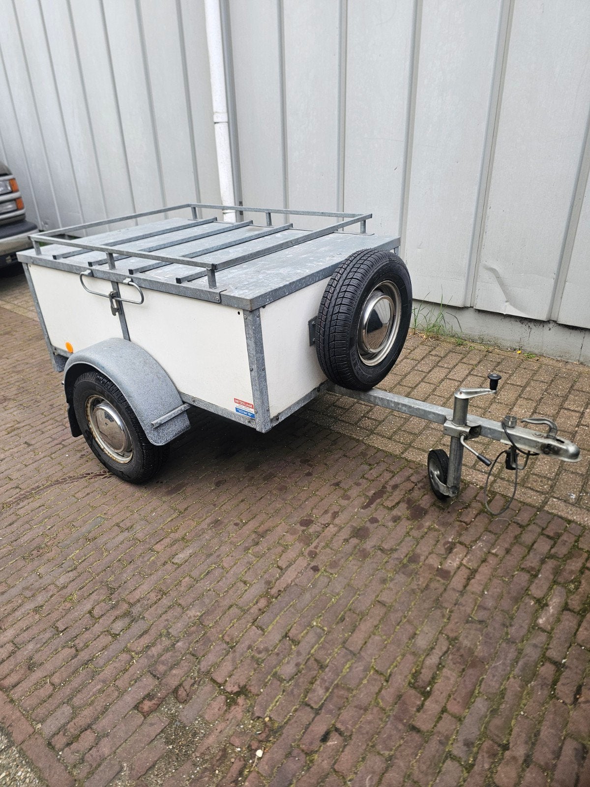 Bagage wagen , vakantie aanhanger , karper kar, Ophalen