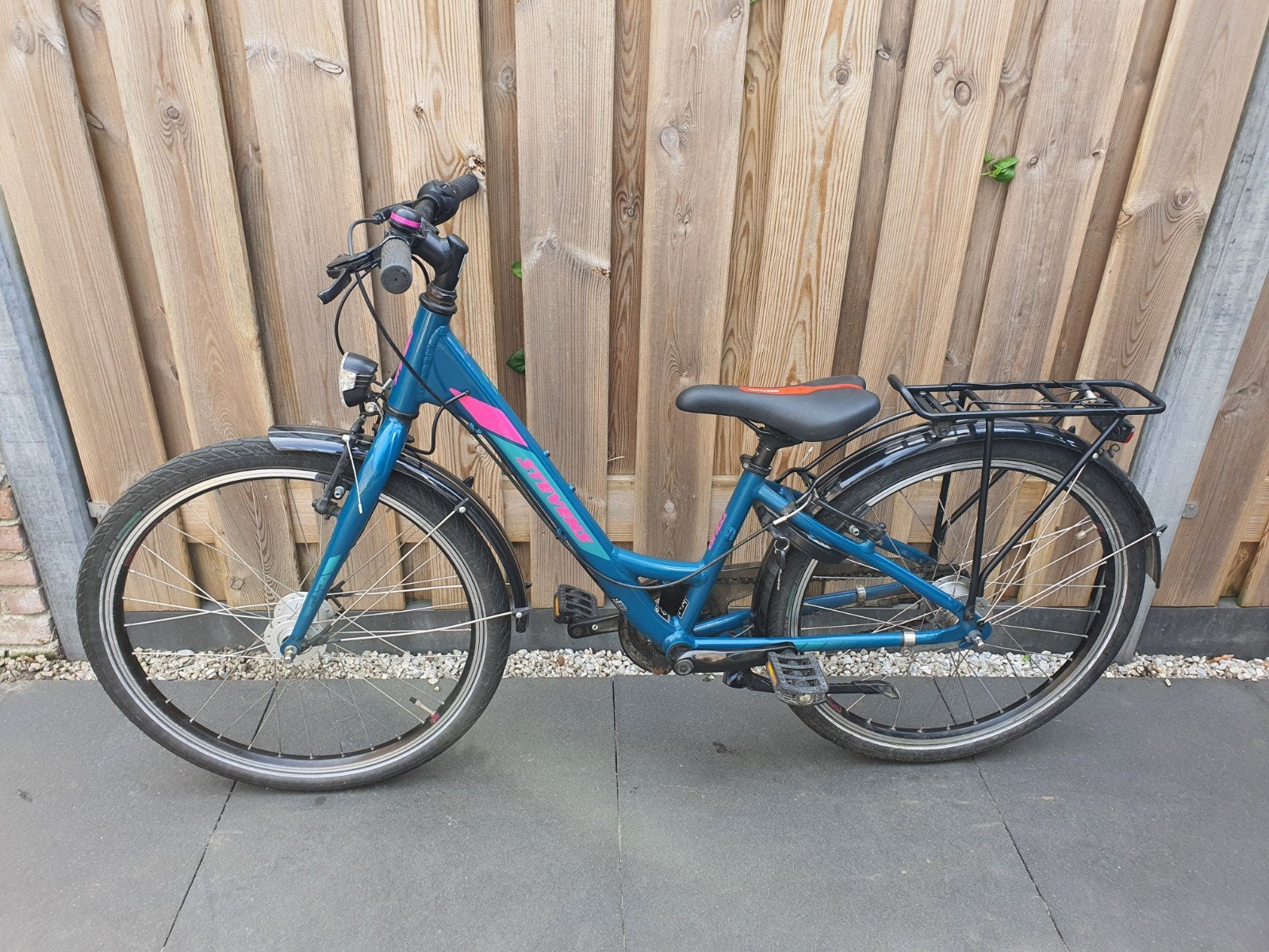 Stevens Tour 24 inch Meisjesfiets 7 versnellingen, Ophalen, Terugtraprem, 24 inch, Versnellingen