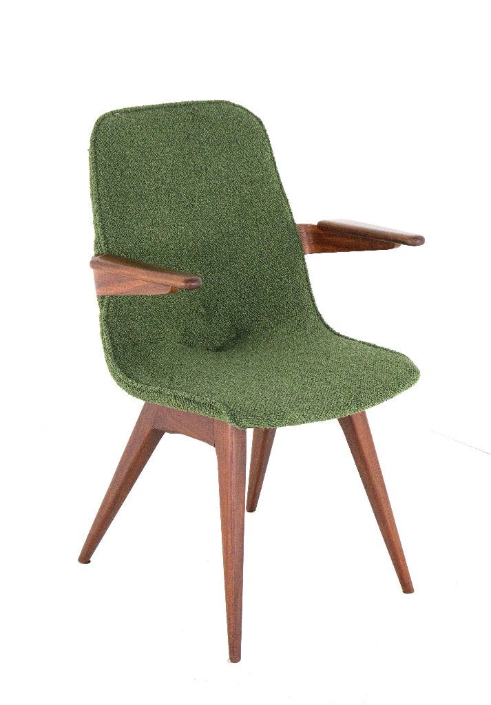 Van Os stoel eetkamerstoel nieuw gestoffeerd vintage, Overige kleuren, -, -, Vintage