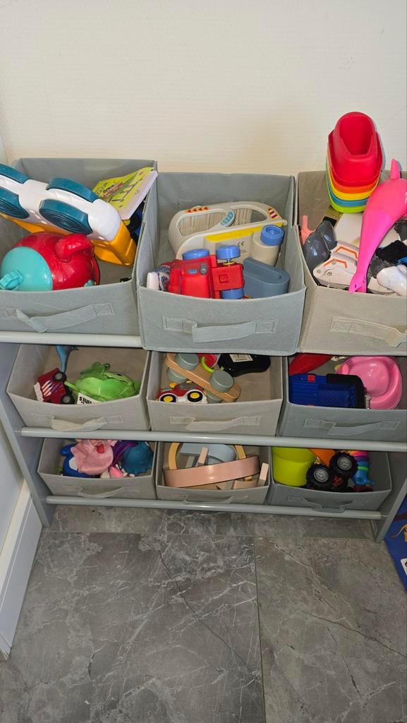 Speelgoed opbergkast en opbergbankje, Kinderen en Baby's, Kinderkamer | Overige Meubels, Ophalen, Zo goed als nieuw