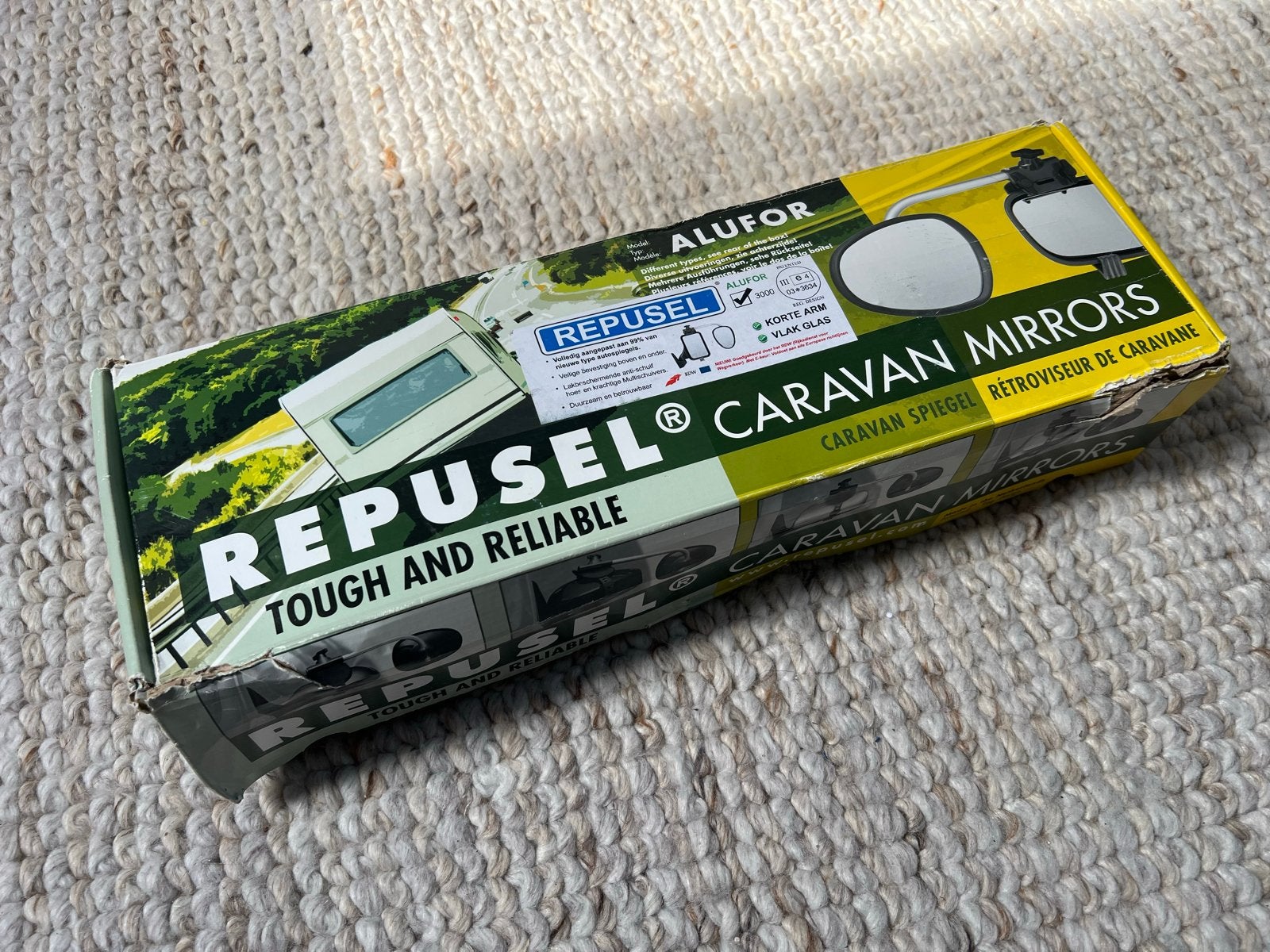 Repusel Caravan Spiegels - Set, Ophalen of Verzenden, Gebruikt