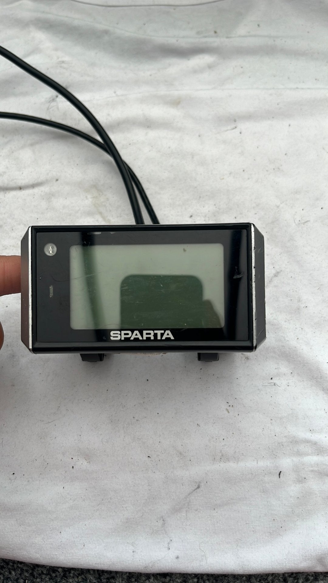 Sparta fietscomputer display met bediening, Ophalen of Verzenden, Gebruikt