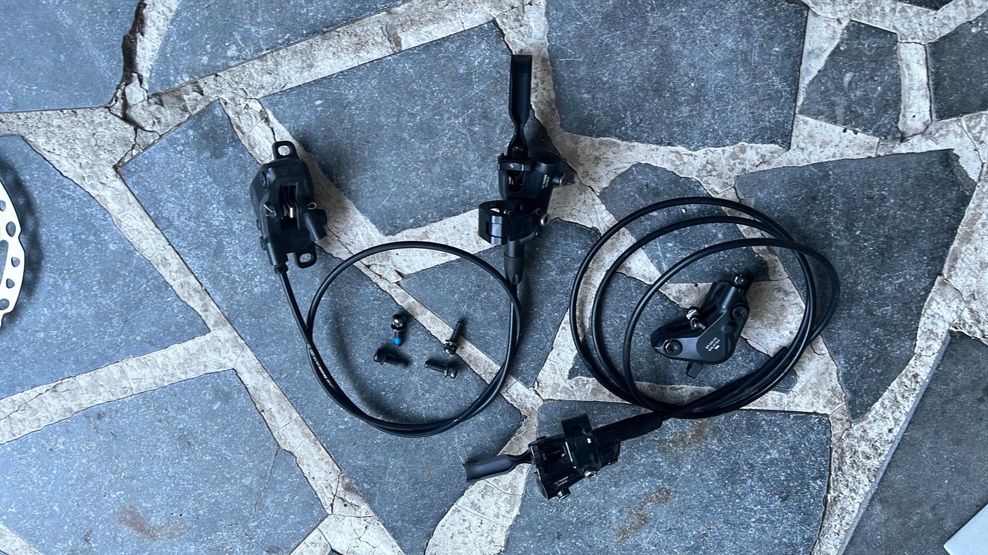Shimano deore remset, Fietsen en Brommers, Fietsonderdelen, Remmen, Gebruikt, Overige materialen, Ophalen of Verzenden
