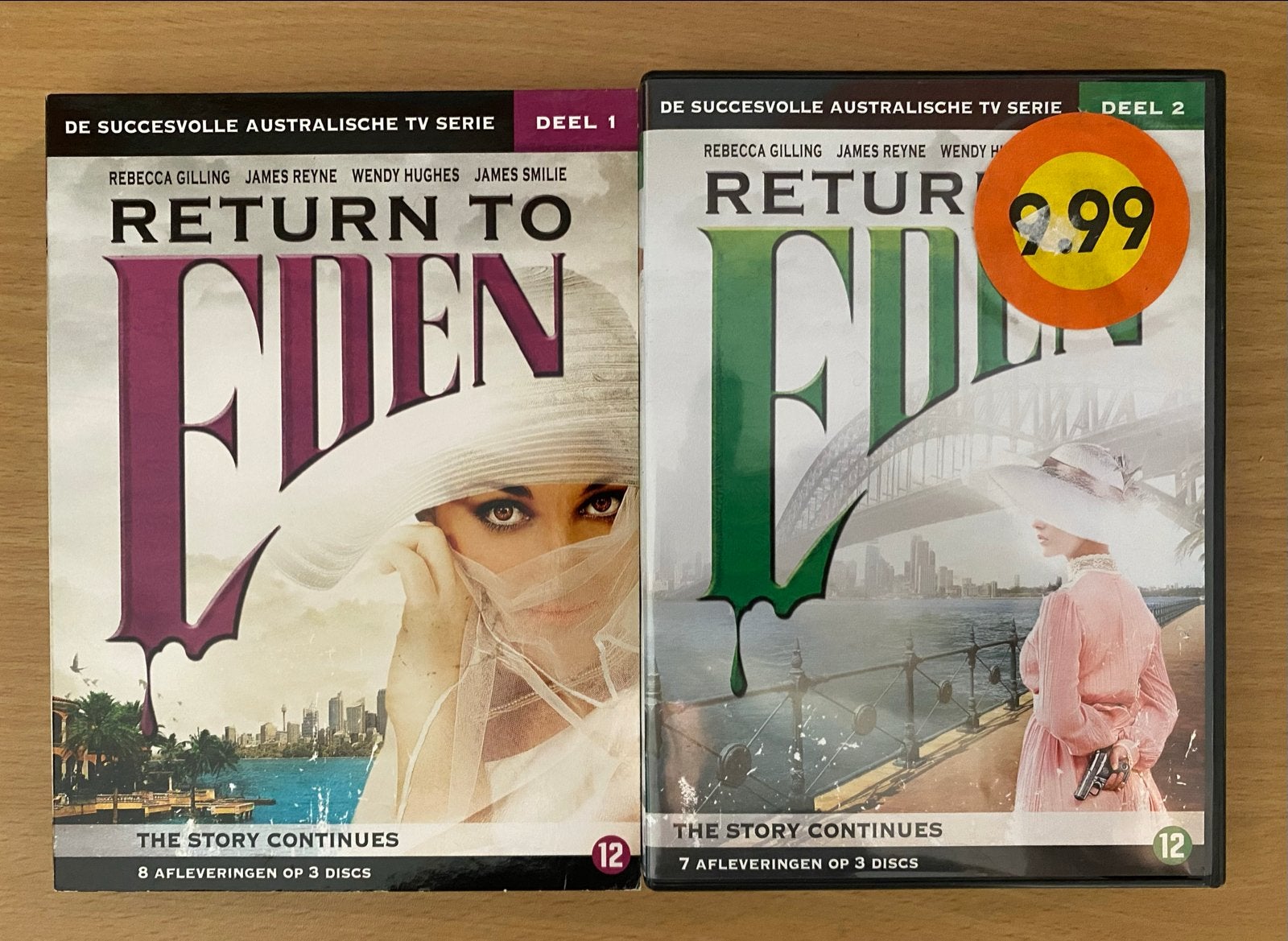 Return to Eden - Deel 1 & 2 (DVD), Gebruikt, Seizoen 1, Drama, Ophalen of Verzenden