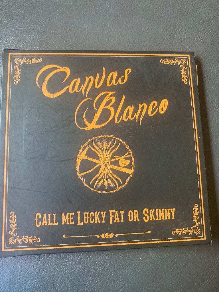 Canvas Blanco - Call Me Lucky Fat Or Skinny CD, Ophalen, Bluesrock, Digipak, Zo goed als nieuw