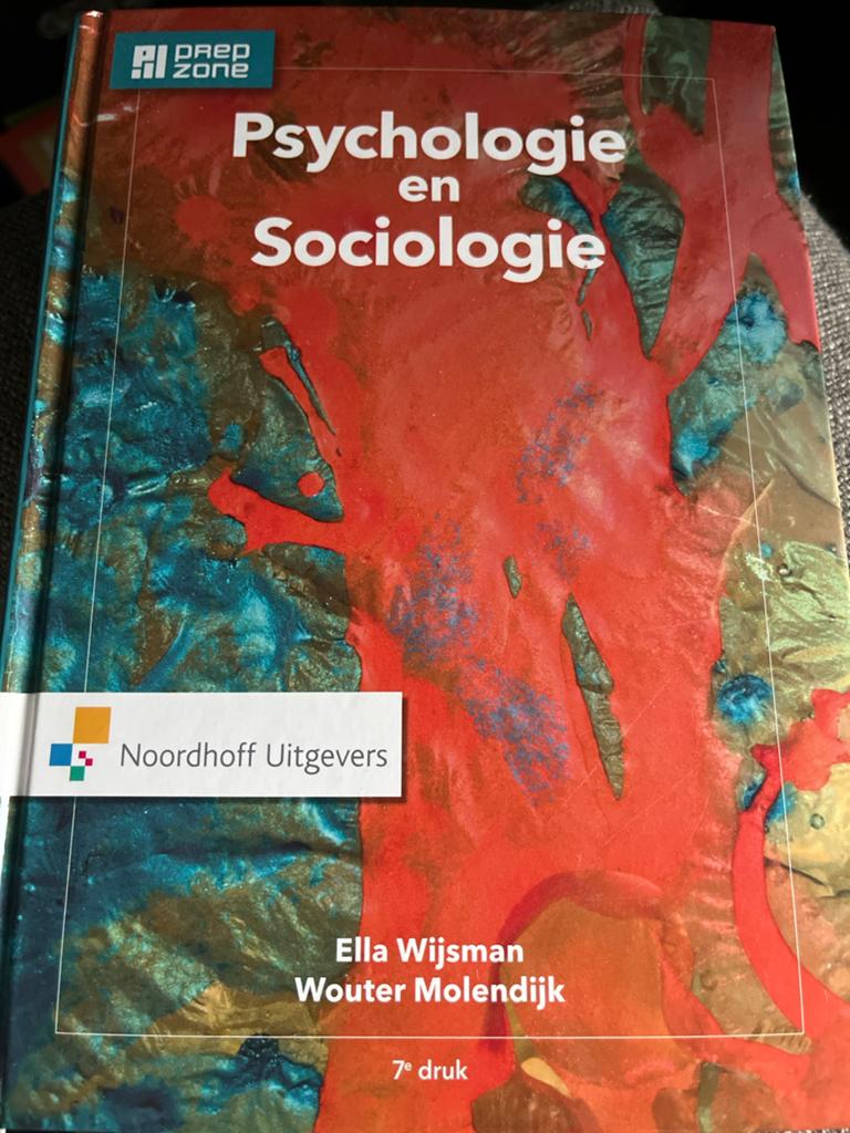 Psychologie en Sociologie - 7e druk, Boeken, Ophalen of Verzenden, Zo goed als nieuw, Overige onderwerpen