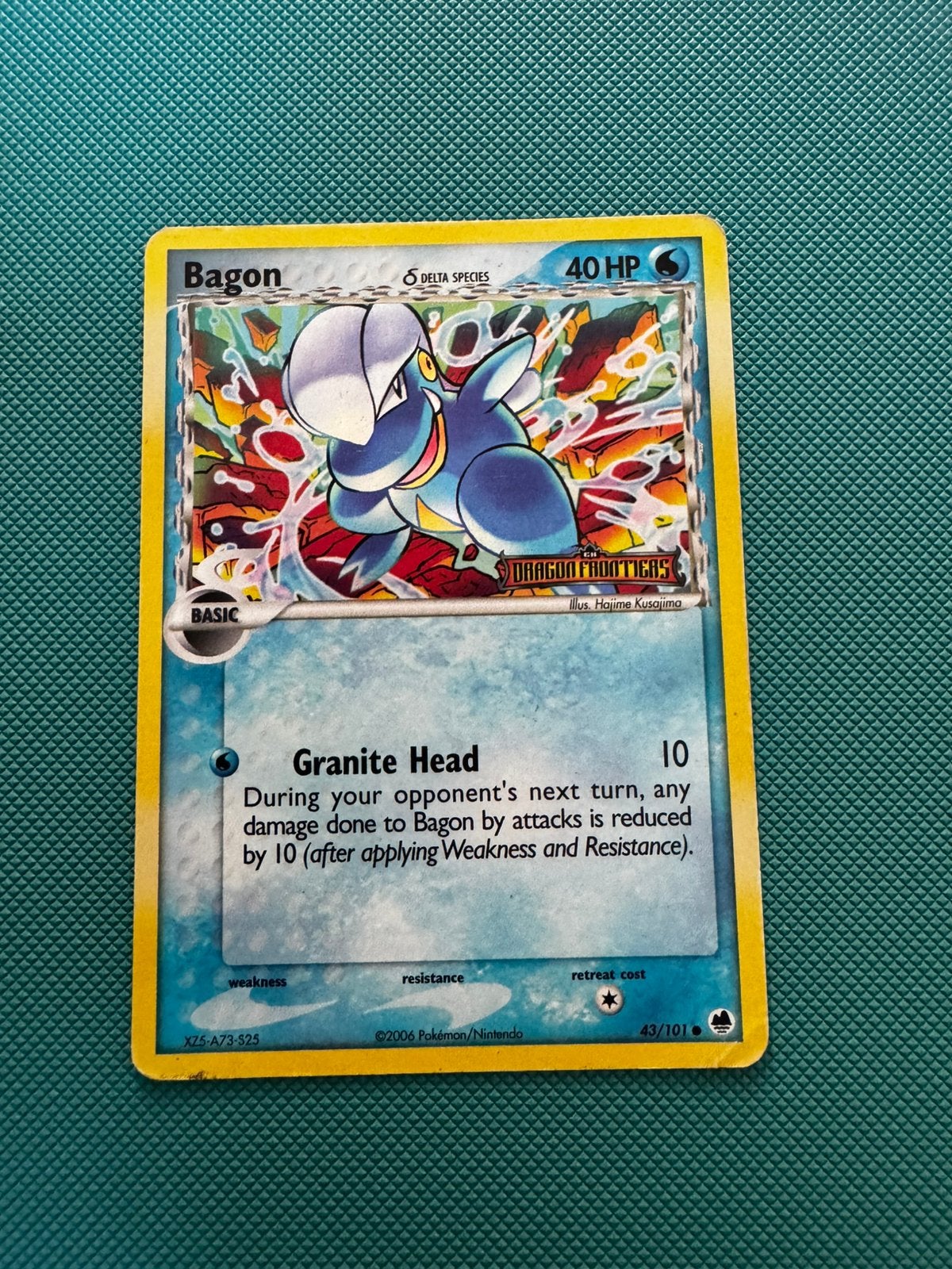 Bagon dragon frontiers stamped #43, Ophalen of Verzenden, Zo goed als nieuw