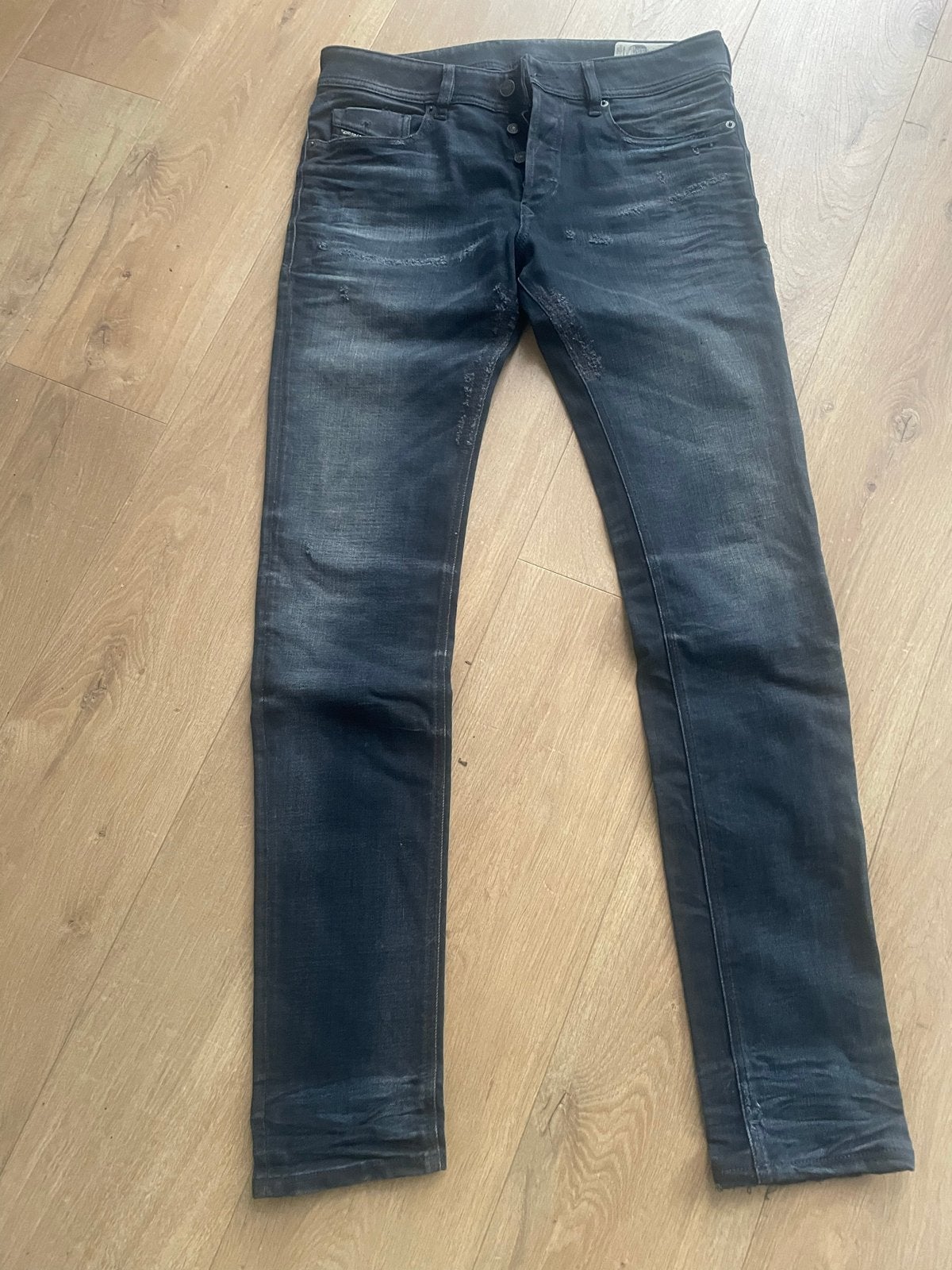 Diesel Sleenker-X Slim Skinny Jeans W33 L34 - Amper Gedragen, Kleding | Heren, Ophalen of Verzenden, Zo goed als nieuw, Blauw