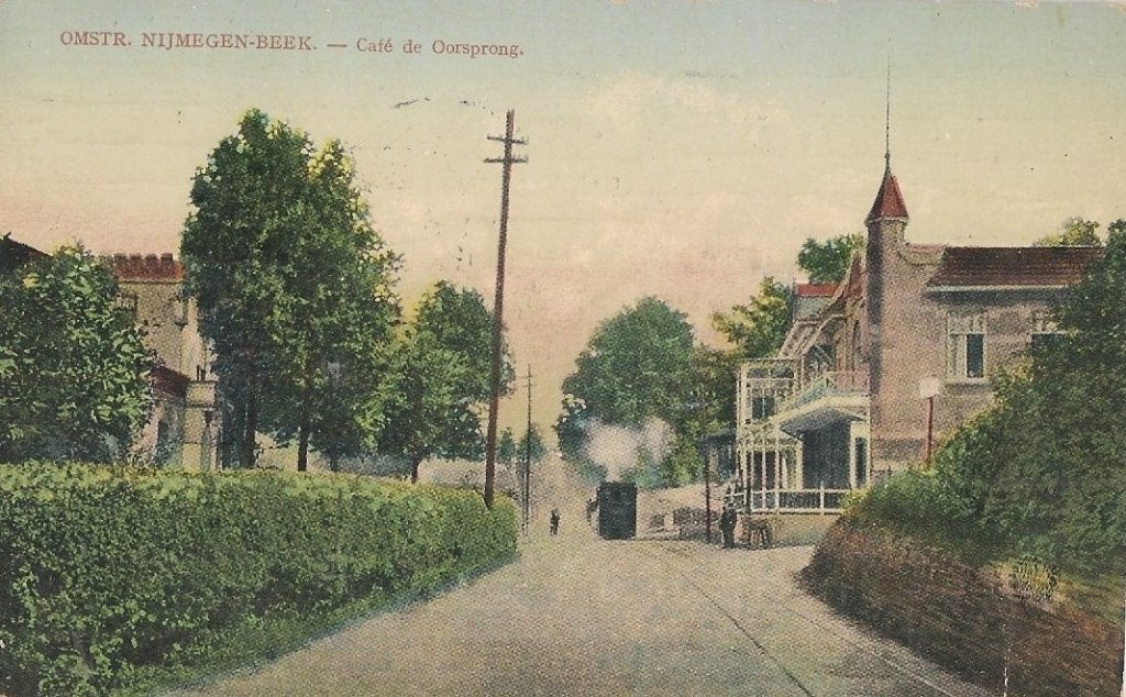 NIJMEGEN-BEEK, Verzamelen, Ansichtkaarten | Nederland, Verzenden, Voor 1920, Gelopen, Gelderland