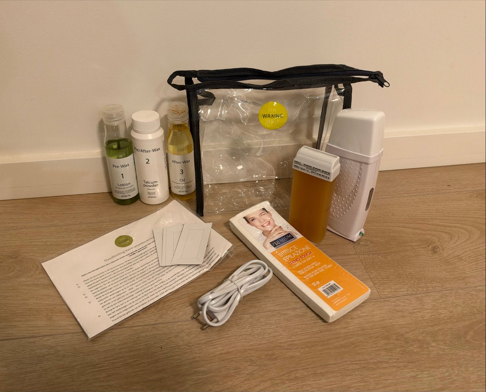 Complete Waxing Kit - Haarverwijdering Thuis, Ophalen of Verzenden, Zo goed als nieuw, Overige typen