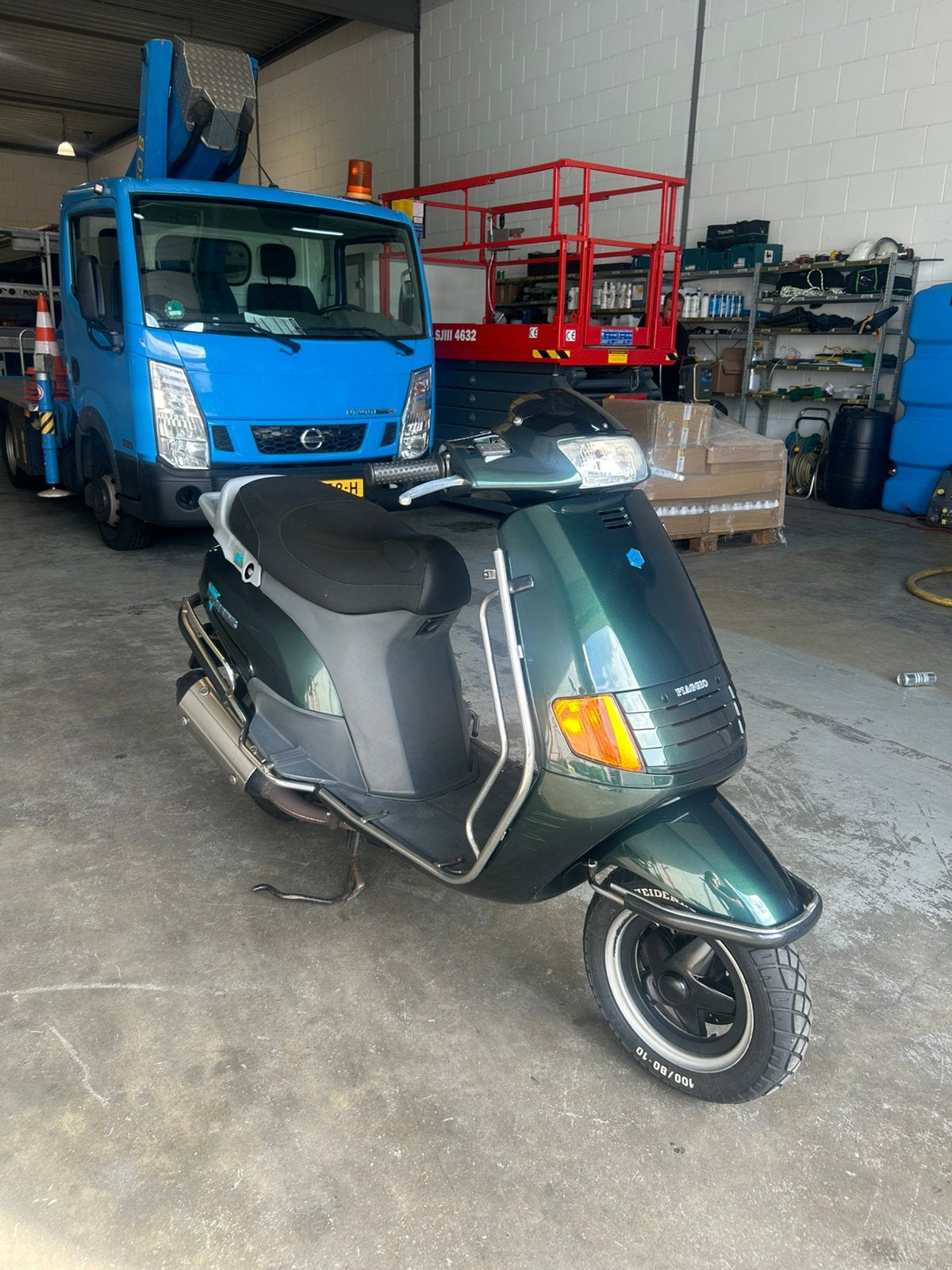 Piaggio skipper 125cc, Fietsen en Brommers, Tweetakt, Overige modellen, Zo goed als nieuw, 125 cc