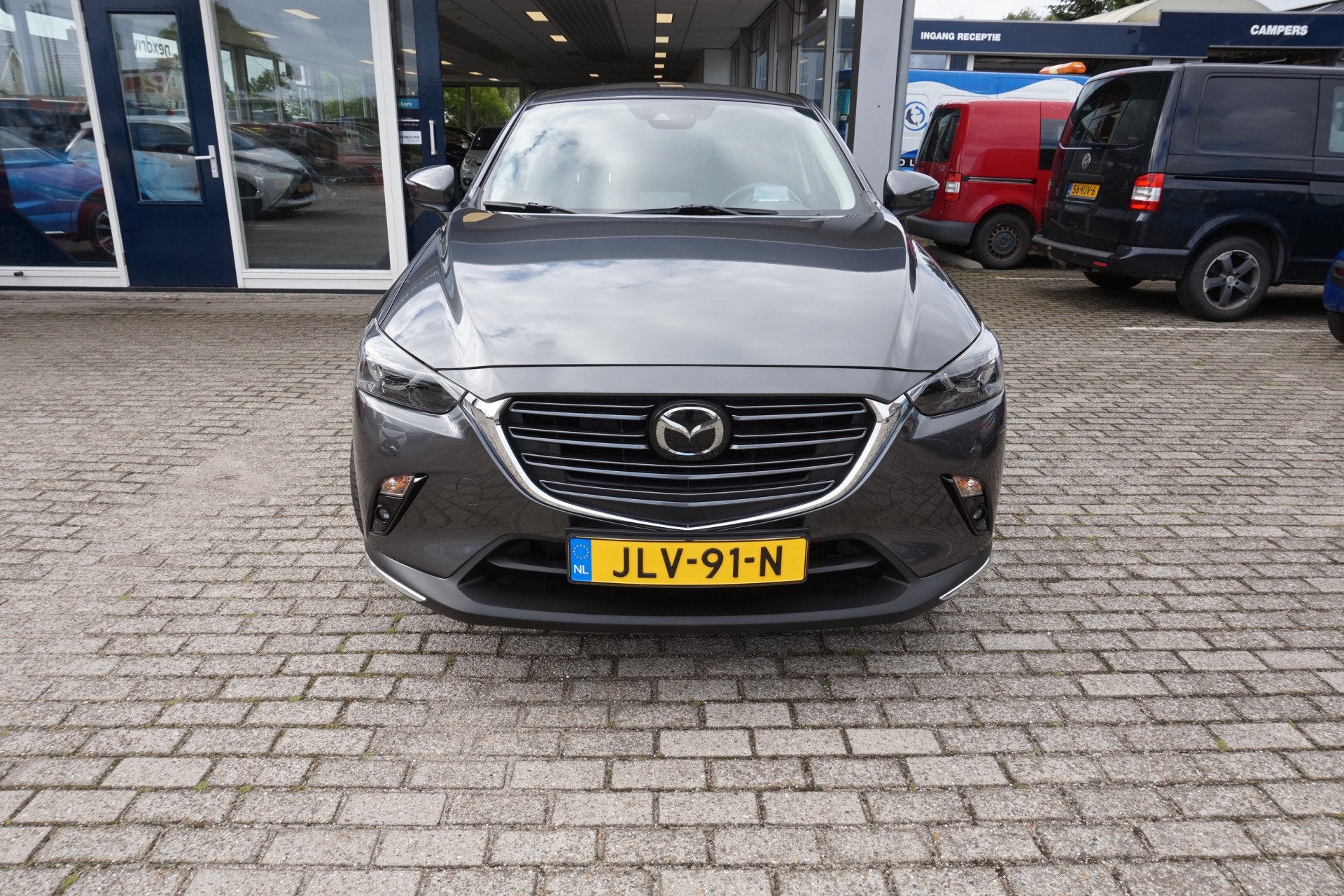 Mazda CX-3 2.0 SkyActiv-G 120 GT-M Automaat Incl 12 mnd bova, Gebruikt, 4 cilinders, Leder en Stof, 122 pk