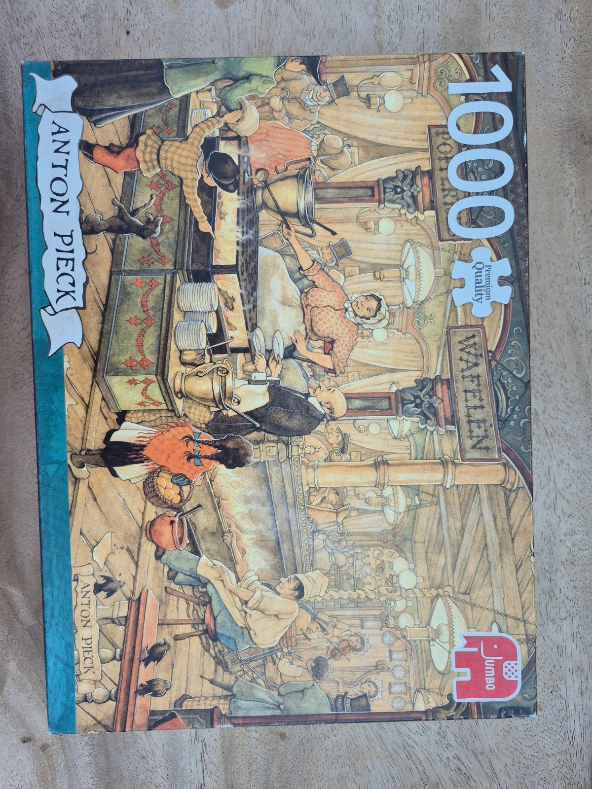 jumbo puzzel, efteling anton pieck 1000 stukjes, Verzamelen, Efteling, Ophalen of Verzenden, Overige typen