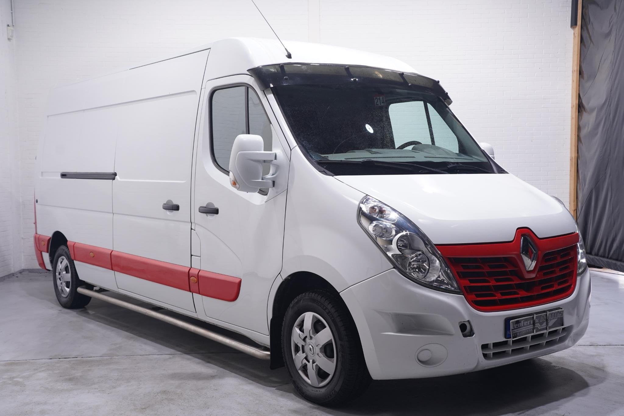 Renault Master 2.3 dCi 130 pk L3H2 Euro 6 Airco, Cruise Cont, Auto's, Stof, Gebruikt, Renault, 2500 kg