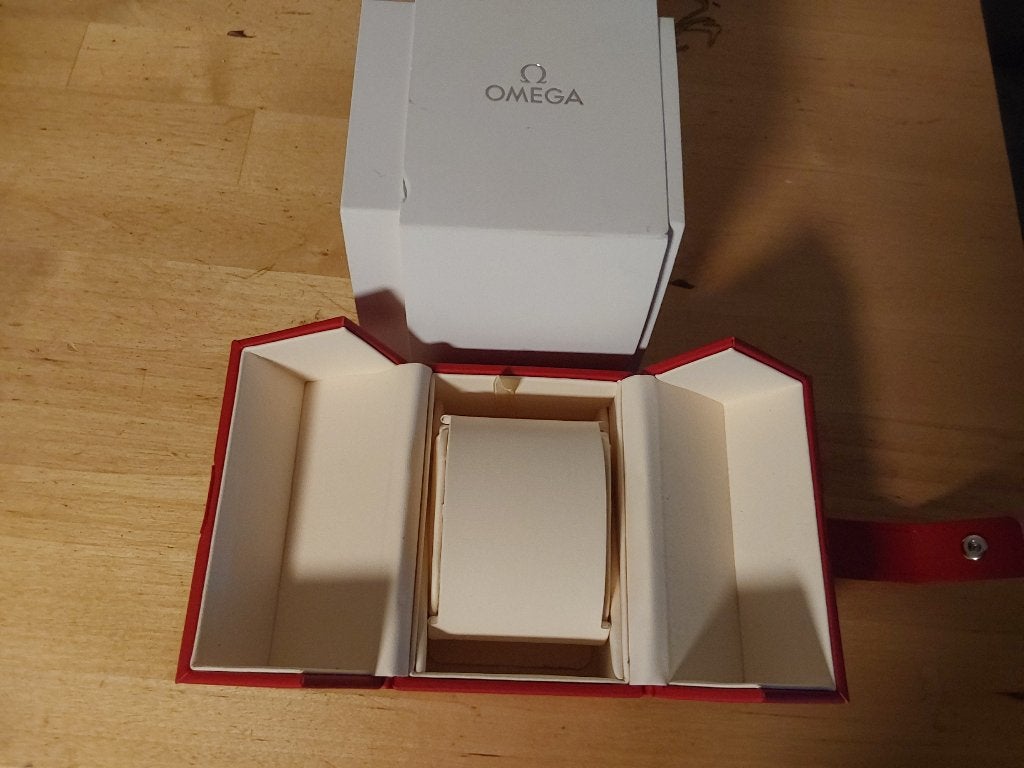 Omega doos horloge, Ophalen