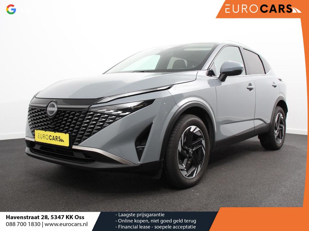 Nissan Qashqai 1.3 MHEV Automaat N-Connecta | DEMO ! | Navig, Auto's, Nissan, 4 cilinders, Leder en Stof, 1365 kg, Bedrijf