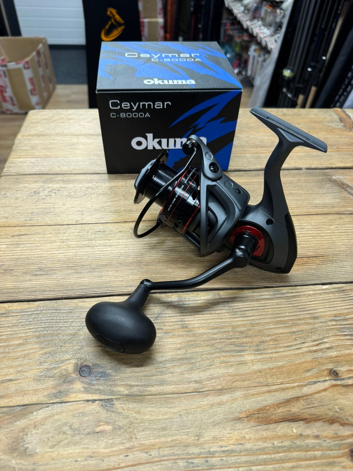 NIEUWE OKUMA CEYMAR 8000 MOLENS , OER STERK !, Watersport en Boten, Hengelsport | Zeevissen, Ophalen of Verzenden, Nieuw, Molen