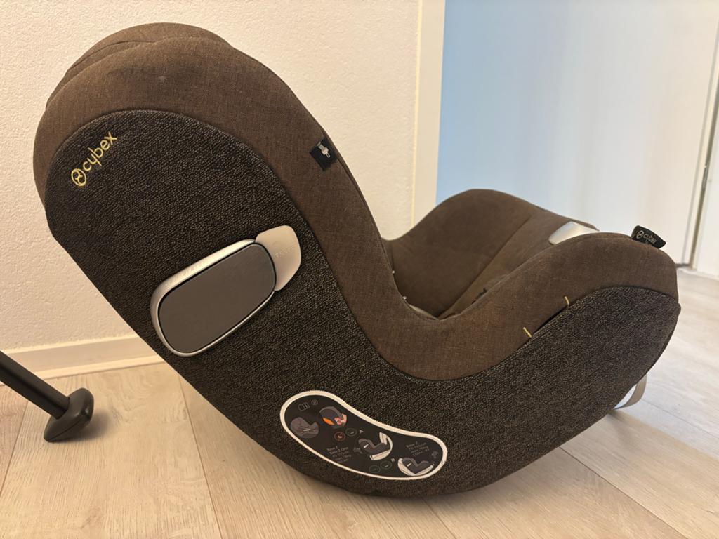Cybex Sirona Z i-Size autostoel met newborn inlay, Gebruikt, 0 t/m 18 kg, Verstelbare rugleuning, Isofix