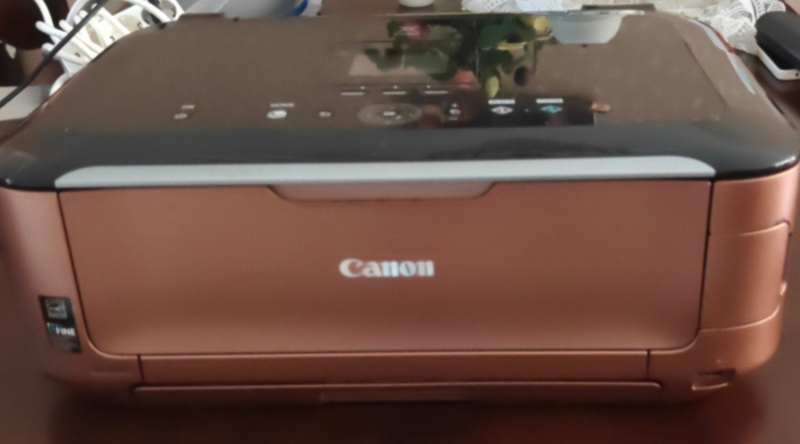 Canon PIXMA MG5350 All-in-One Inkjetprinter - Brons/Bruin, Computers en Software, Printers, Kleur printen, All-in-one, Draadloos