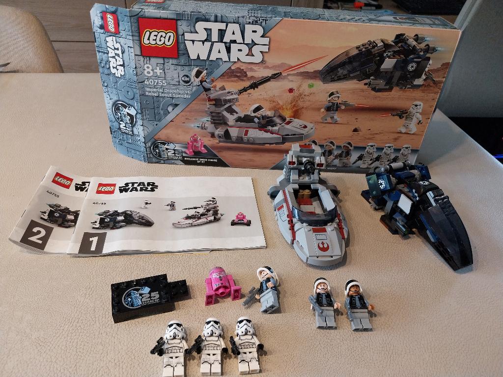 lego star wars 40755 Imperial Dropship  Rebel Scout Speeder, Star Wars, Lego, Ophalen of Verzenden, Zo goed als nieuw