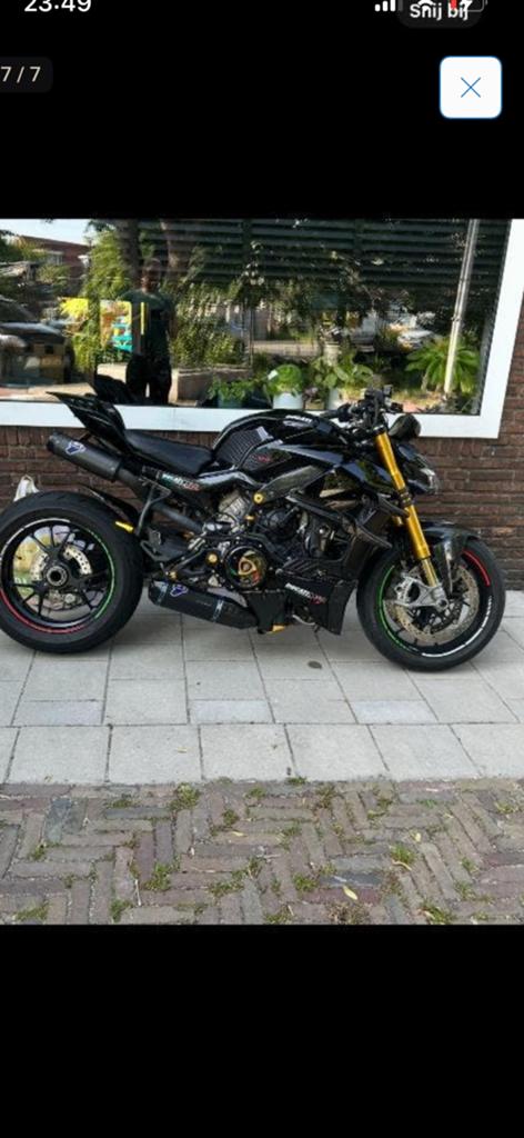 termignoni 3/4 uitlaatsysteem streetfighter v4 19-23 E-keur, Ophalen of Verzenden