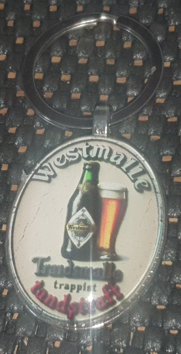 Westmalle Trappist Sleutelhanger - Bierfles en Glas, Ophalen of Verzenden, Nieuw, Merk