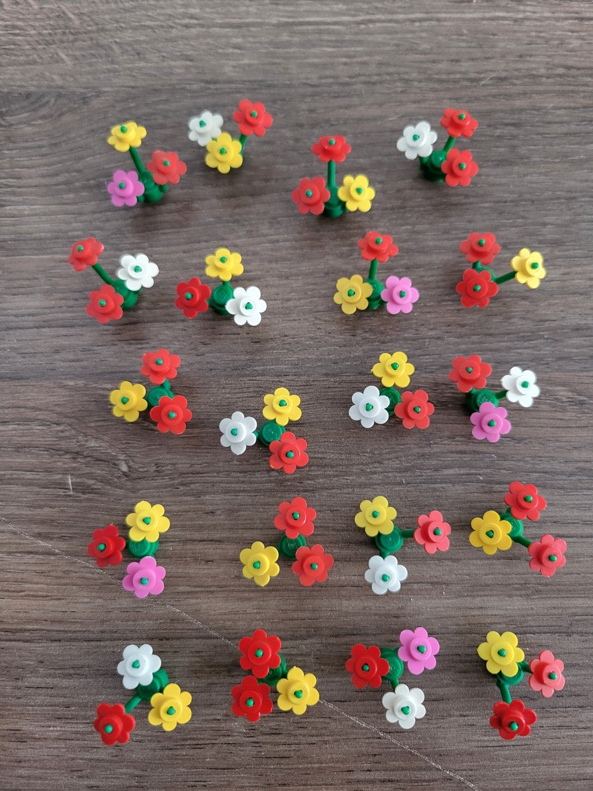 Set 6. 20 setjes Lego classic bloemen / flowers. Vintage, Ophalen of Verzenden, Zo goed als nieuw, Lego