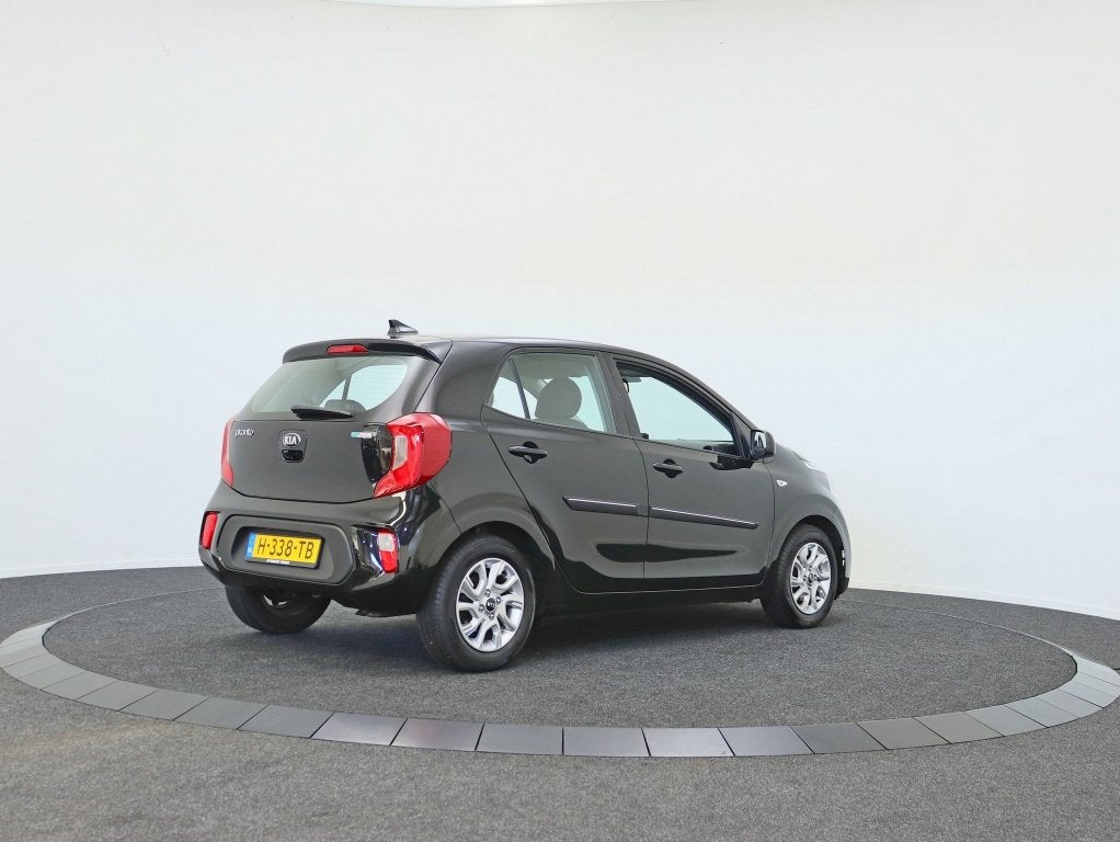 Kia Picanto 1.0 MPi DynamicLine | Camera | Navigatie | Carpl, Stof, Gebruikt, 4 stoelen, Origineel Nederlands