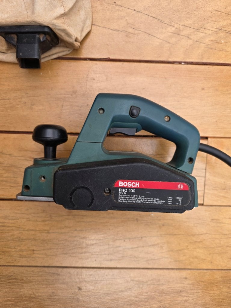 Vlakschuurmachine Bosch PHO 100, Doe-het-zelf en Verbouw, Schaafmachines, Ophalen of Verzenden, Gebruikt, Elektrisch