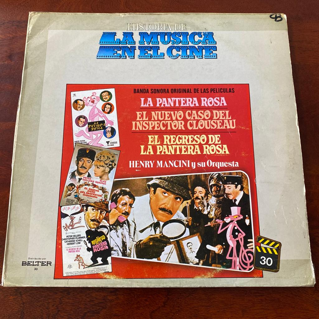 Henry Mancini - La Pantera Rosa Soundtrack LP, Cd's en Dvd's, Vinyl | Filmmuziek en Soundtracks, Ophalen of Verzenden, Gebruikt