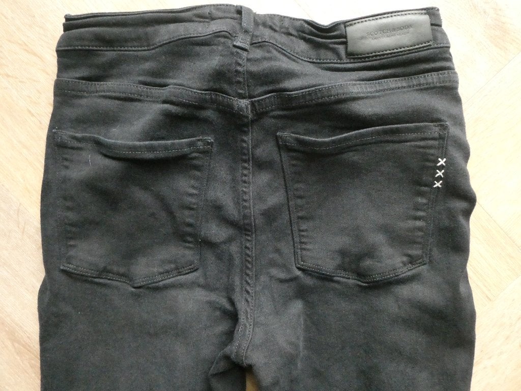 Zwarte Scotch & Soda spijkerbroek maat 29-30, Zwart, Scotch & Soda, Ophalen of Verzenden, Zo goed als nieuw
