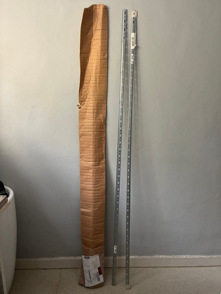 Ophangrail keukenkastjes (200cm), Ophalen, Nieuw