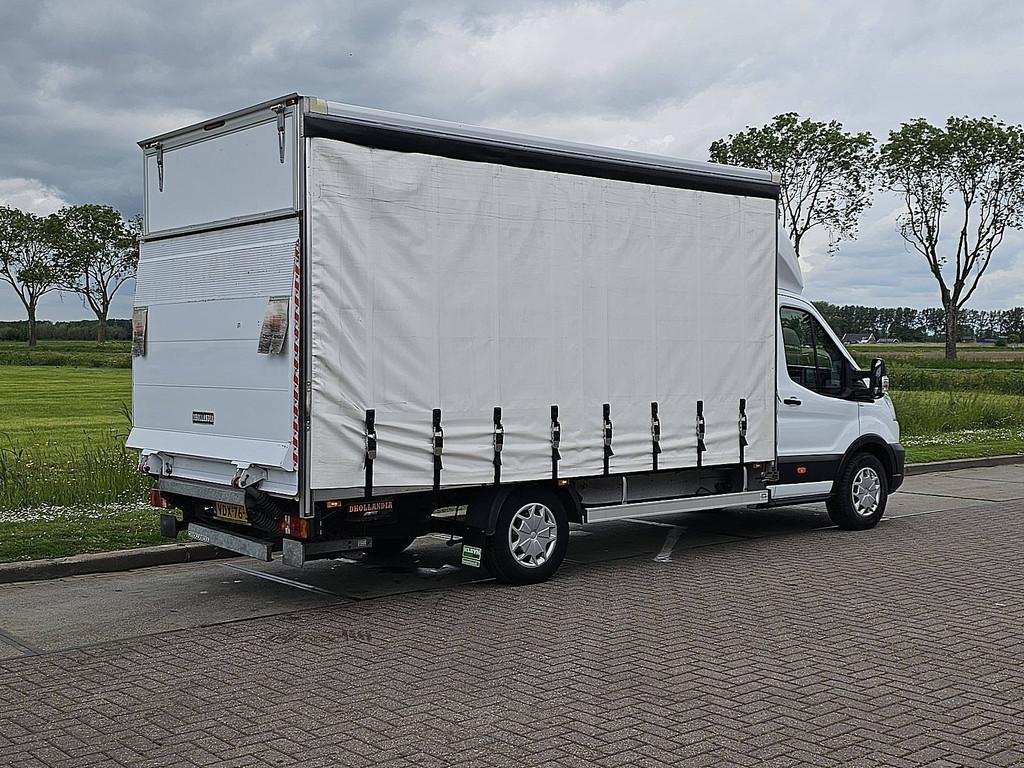 FORD TRANSIT 350 schuifzeil ac euro6, Auto's, Gebruikt, Euro 6, 129 pk, Wit