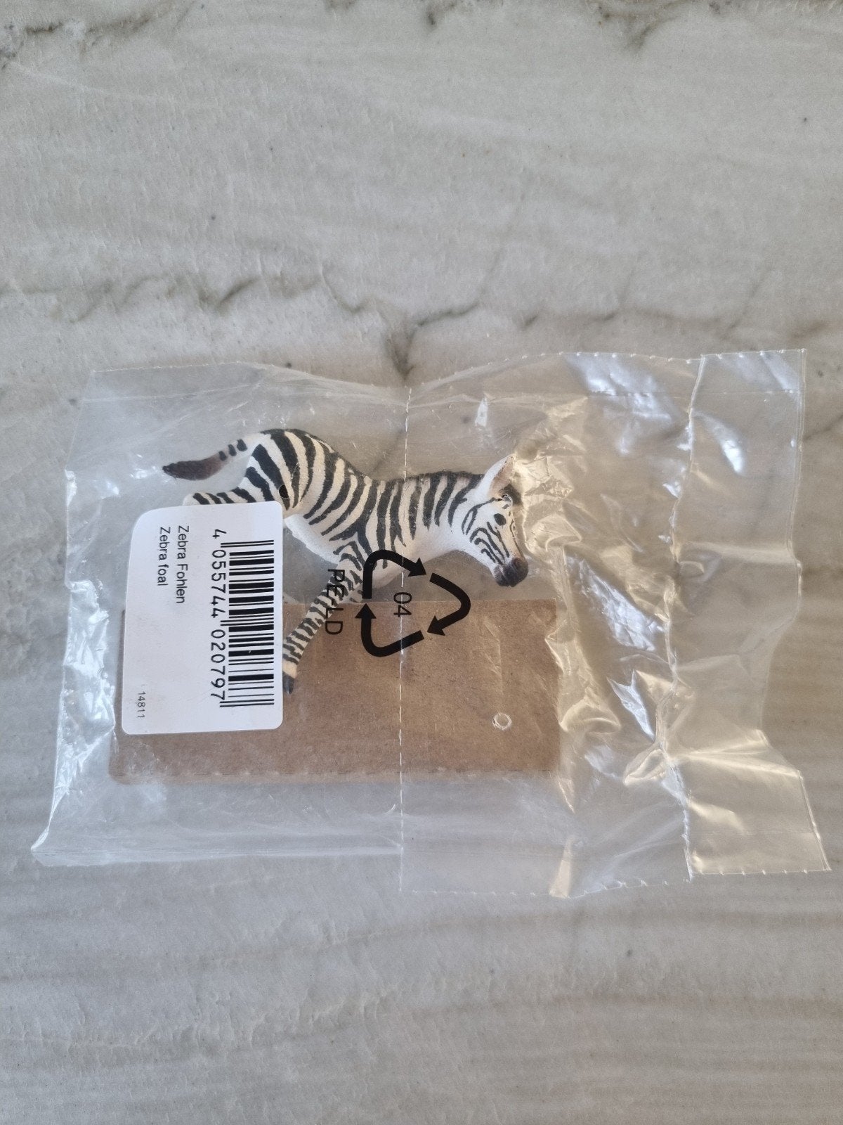 Schleich, 14811 Zebra veulen, Ophalen of Verzenden, Nieuw
