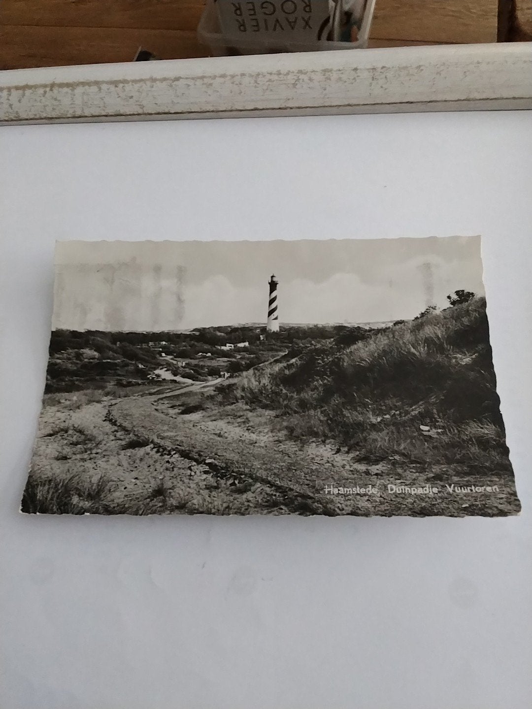 Oude Ansichtkaart Haamstede Duinpadje Vuurtoren, Verzamelen, Ophalen of Verzenden, 1940 tot 1960, Gelopen, Zeeland