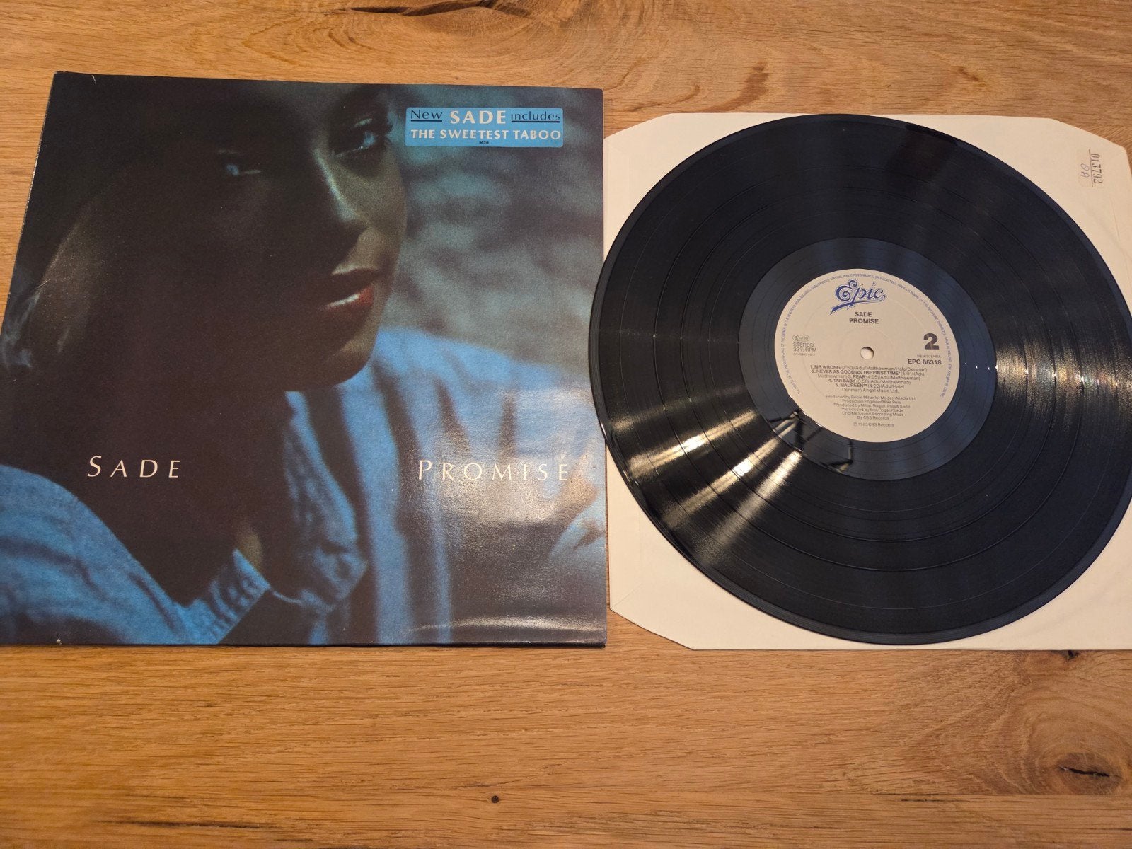 Sade promise LP, Ophalen of Verzenden, Zo goed als nieuw, Overige formaten