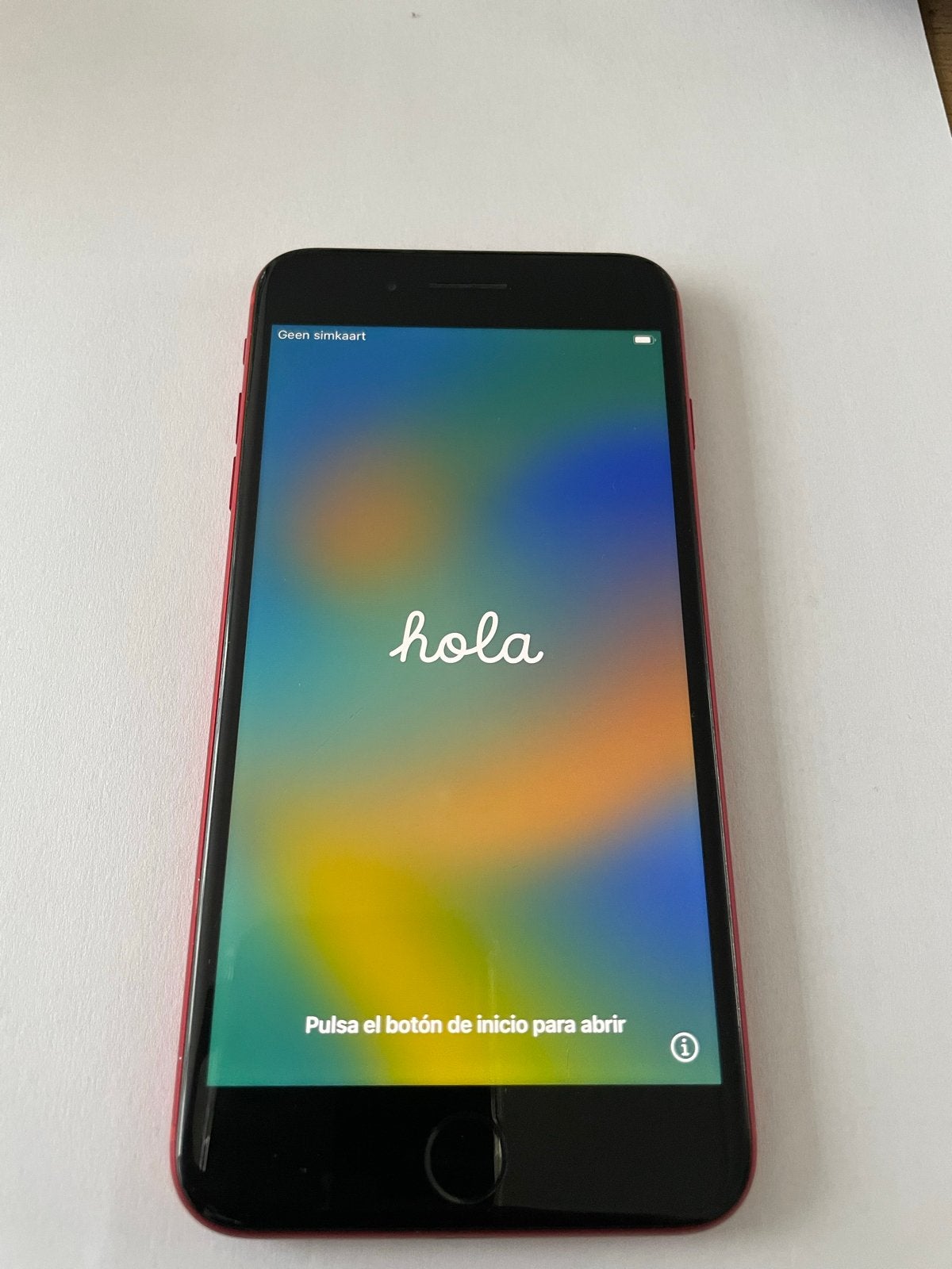 iPhone 8 Plus Rood 64GB - Zo goed als nieuw, Telecommunicatie, Mobiele telefoons | Apple iPhone, Ophalen, IPhone 8 Plus, Zo goed als nieuw