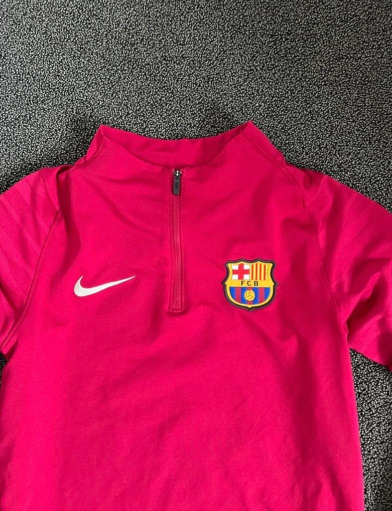 FC Barcelona Trainingspak Nike - Bordeauxrood /Blauw (XS), Kinderen en Baby's, Kinderkleding | Maat 164, Ophalen of Verzenden